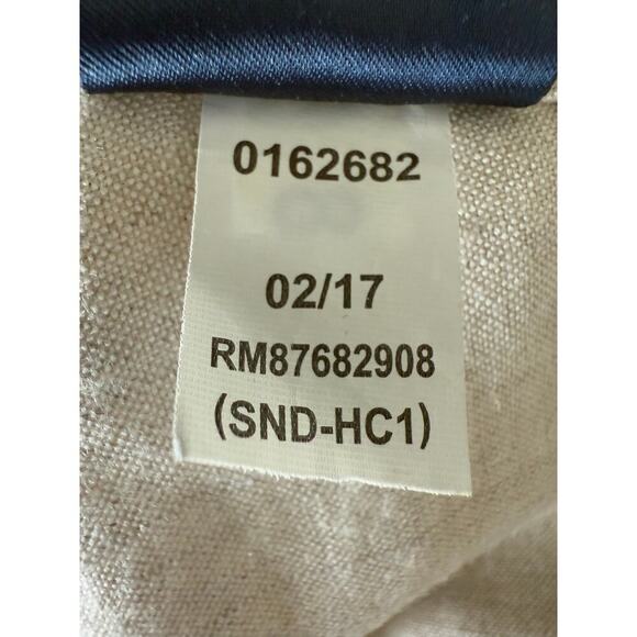 Tommy Hilfiger Womens Linen Blend Wide Leg Straight Pants Size 12 - Picture 7 of 7